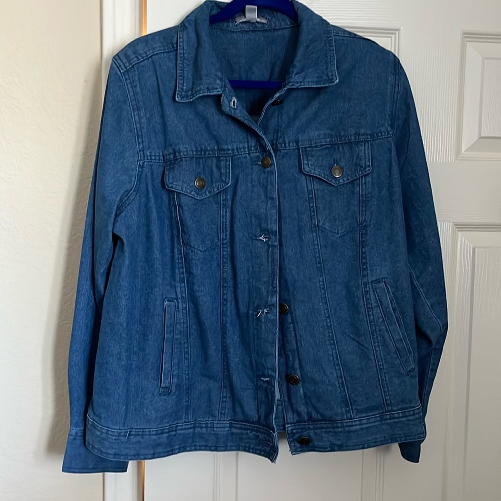 Blue jean jacket